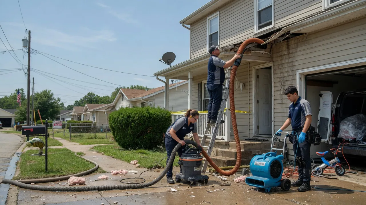 Water Damage Restoration in Delmont, SD near me